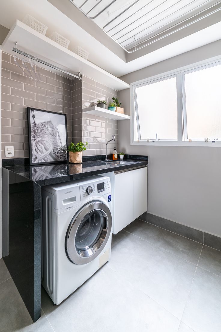 Como Otimizar o Espaço da Lavanderia em Apartamentos
